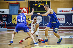 Basketball, Admiral Basketball Superliga 2019/20, Grunddurchgang 17.Runde, Traiskirchen Lions, Oberwart Gunners, Oscar Schmit (17)