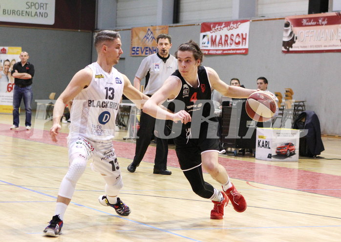 Basketball 2.Bundesliga 2019/20 Grunddurchgang 17.Runde  Güssing/Jennersdorff Blackbirds vs Mistelbach Mustangs