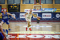 Basketball, Admiral Basketball Superliga 2019/20, Grunddurchgang 17.Runde, Traiskirchen Lions, Oberwart Gunners, Oscar Schmit (17)