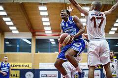 Basketball, Admiral Basketball Superliga 2019/20, Grunddurchgang 17.Runde, Traiskirchen Lions, Oberwart Gunners, Lawrence Alexander (6)
