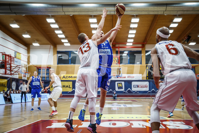 Basketball, Admiral Basketball Superliga 2019/20, Grunddurchgang 17.Runde, Traiskirchen Lions, Oberwart Gunners, Renato Poljak (16)