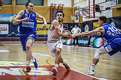Basketball, Admiral Basketball Superliga 2019/20, Grunddurchgang 17.Runde, Traiskirchen Lions, Oberwart Gunners, Paul Isbetcherian (9)