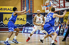 Basketball, Admiral Basketball Superliga 2019/20, Grunddurchgang 17.Runde, Traiskirchen Lions, Oberwart Gunners, Shawn L. Ray (6)