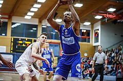 Basketball, Admiral Basketball Superliga 2019/20, Grunddurchgang 17.Runde, Traiskirchen Lions, Oberwart Gunners, Orion Outerbridge (8)
