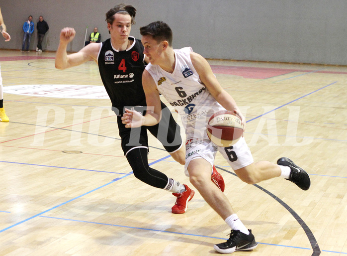 Basketball 2.Bundesliga 2019/20 Grunddurchgang 17.Runde  Güssing/Jennersdorff Blackbirds vs Mistelbach Mustangs
