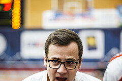 Basketball, Admiral Basketball Superliga 2019/20, Grunddurchgang 17.Runde, Traiskirchen Lions, Oberwart Gunners, Markus Pinezich (Head Coach)