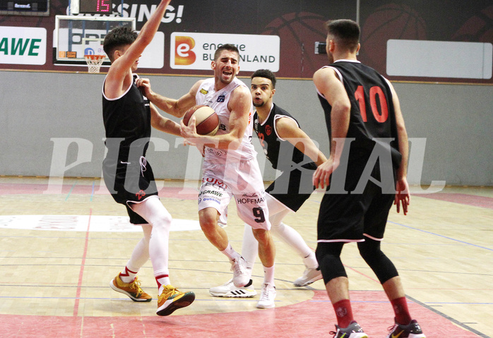 Basketball 2.Bundesliga 2019/20 Grunddurchgang 17.Runde  Güssing/Jennersdorff Blackbirds vs Mistelbach Mustangs
