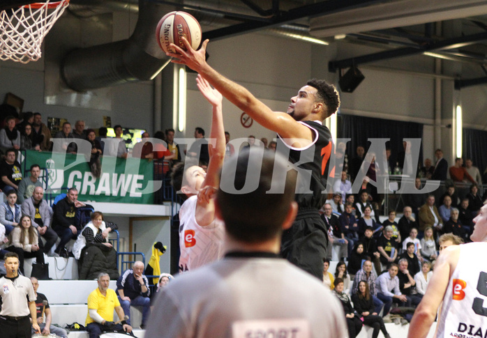 Basketball 2.Bundesliga 2019/20 Grunddurchgang 17.Runde  Güssing/Jennersdorff Blackbirds vs Mistelbach Mustangs