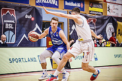 Basketball, Admiral Basketball Superliga 2019/20, Grunddurchgang 17.Runde, Traiskirchen Lions, Oberwart Gunners, Georg Wolf (10)