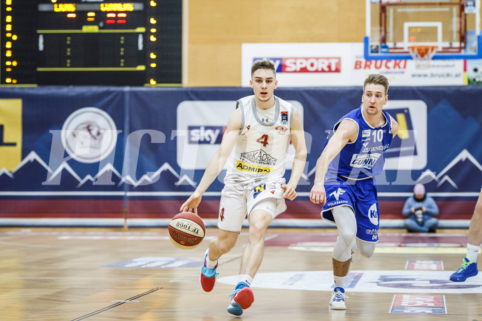 Basketball, Admiral Basketball Superliga 2019/20, Grunddurchgang 17.Runde, Traiskirchen Lions, Oberwart Gunners, Jan Razdevsek (4)