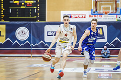 Basketball, Admiral Basketball Superliga 2019/20, Grunddurchgang 17.Runde, Traiskirchen Lions, Oberwart Gunners, Jan Razdevsek (4)
