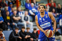 Basketball, Admiral Basketball Superliga 2019/20, Grunddurchgang 17.Runde, Traiskirchen Lions, Oberwart Gunners, Lawrence Alexander (6)