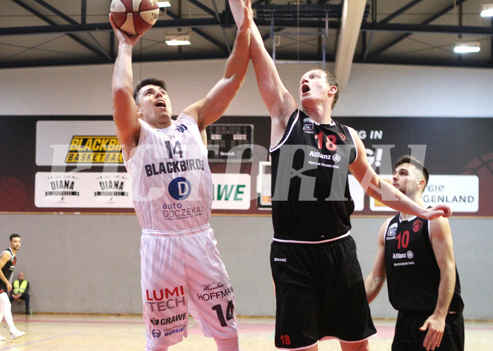 Basketball 2.Bundesliga 2019/20 Grunddurchgang 17.Runde  Güssing/Jennersdorff Blackbirds vs Mistelbach Mustangs