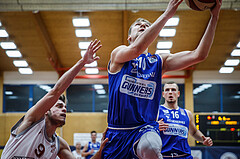 Basketball, Admiral Basketball Superliga 2019/20, Grunddurchgang 17.Runde, Traiskirchen Lions, Oberwart Gunners, Georg Wolf (10)
