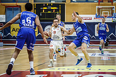 Basketball, Admiral Basketball Superliga 2019/20, Grunddurchgang 17.Runde, Traiskirchen Lions, Oberwart Gunners, Paul Isbetcherian (9)
