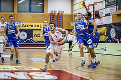 Basketball, Admiral Basketball Superliga 2019/20, Grunddurchgang 17.Runde, Traiskirchen Lions, Oberwart Gunners, Paul Isbetcherian (9)