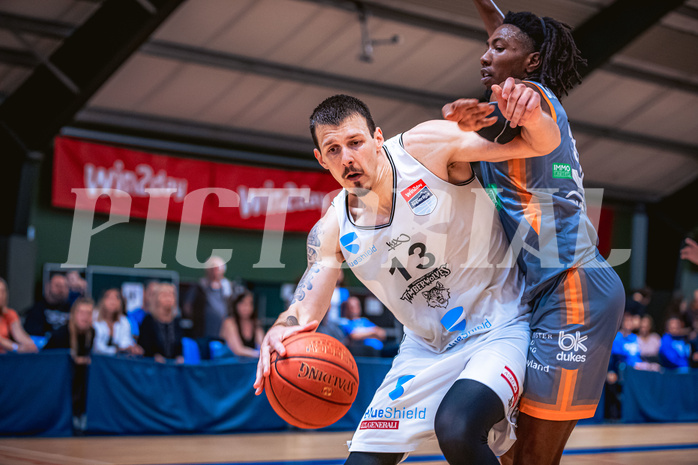 Basketball Basketball Superliga 2021/22, Playdown Spiel 5 Vienna D.C. Timberwolves vs. Klosterneuburg Dukes