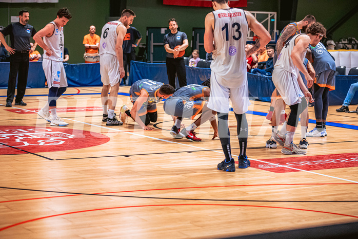 Basketball Basketball Superliga 2021/22, Playdown Spiel 5 Vienna D.C. Timberwolves vs. Klosterneuburg Dukes