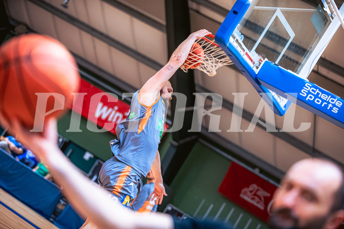 Basketball Basketball Superliga 2021/22, Playdown Spiel 5 Vienna D.C. Timberwolves vs. Klosterneuburg Dukes