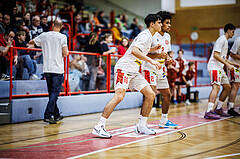 Basketball, Win2Day Superliga 2023/24, Grunddurchgang 10.Runde, Traiskirchen Lions, Klosterneuburg Dukes, David Hofstädter (10), Obinna Anthony Ndukwe (2)