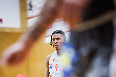 Basketball, Win2Day Superliga 2023/24, Grunddurchgang 10.Runde, Traiskirchen Lions, Klosterneuburg Dukes, Demarcus Demonia (4)