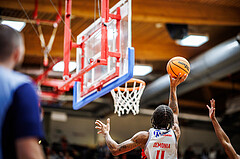 Basketball, Win2Day Superliga 2023/24, Grunddurchgang 10.Runde, Traiskirchen Lions, Klosterneuburg Dukes, Demarcus Demonia (4)