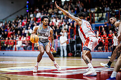 Basketball, Win2Day Superliga 2023/24, Grunddurchgang 10.Runde, Traiskirchen Lions, Klosterneuburg Dukes, Michael Weathers (20)