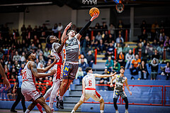 Basketball, Win2Day Superliga 2023/24, Grunddurchgang 10.Runde, Traiskirchen Lions, Klosterneuburg Dukes, Lukas Reichle (13)