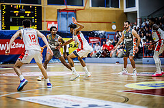 Basketball, Win2Day Superliga 2023/24, Grunddurchgang 10.Runde, Traiskirchen Lions, Klosterneuburg Dukes, Michael Weathers (20)