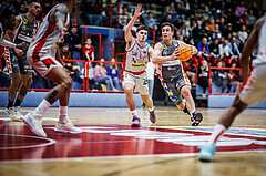 Basketball, Win2Day Superliga 2023/24, Grunddurchgang 10.Runde, Traiskirchen Lions, Klosterneuburg Dukes, Valentin Bauer (14)