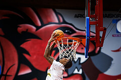 Basketball, Win2Day Superliga 2023/24, Grunddurchgang 10.Runde, Traiskirchen Lions, Klosterneuburg Dukes, Demarcus Demonia (4)
