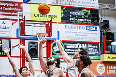 Basketball, Win2Day Superliga 2023/24, Grunddurchgang 10.Runde, Traiskirchen Lions, Klosterneuburg Dukes, Nils Kühteubl (12), Will Carius (24)