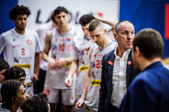 Basketball, Win2Day Superliga 2023/24, Grunddurchgang 10.Runde, Traiskirchen Lions, Klosterneuburg Dukes, Radomir Mijanovic (Head Coach)