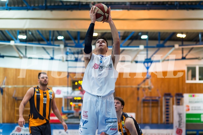 Basketball, ABL 2016/17, Grunddurchgang 2.Runde, Oberwart Gunners, Klosterneuburg Dukes, Benjamin Blazevic (12), Jozo Rados (11)