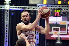 Basketball ABL 2016/17 Grunddurchgang 3. Runde  BC Vienna vs Traiskirchen Lions
Im Bild: Pedrag Miletic (8)

