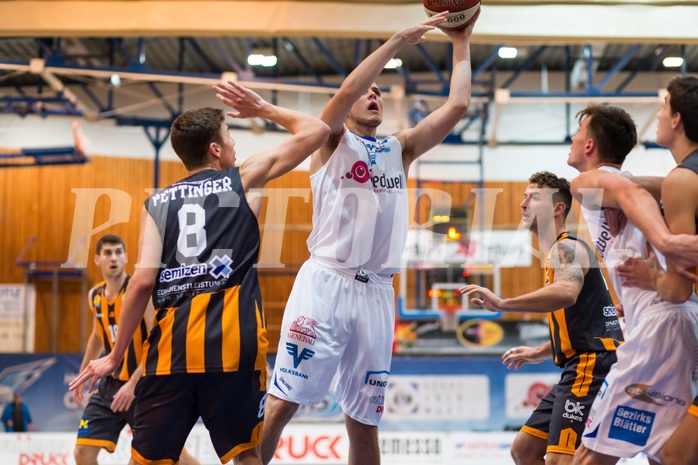 Basketball, ABL 2016/17, Grunddurchgang 2.Runde, Oberwart Gunners, Klosterneuburg Dukes, Renato Poljak (16), Paolo Pettinger (8)