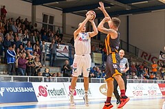 Basketball, ABL 2016/17, Grunddurchgang 2.Runde, Oberwart Gunners, Klosterneuburg Dukes, Renato Poljak (16), Timur Bas (4)