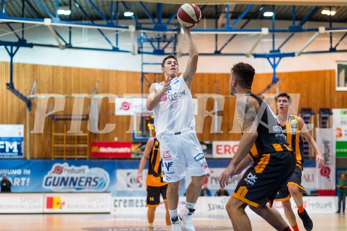 Basketball, ABL 2016/17, Grunddurchgang 2.Runde, Oberwart Gunners, Klosterneuburg Dukes, Jakob Szkutta (4), Timur Bas (4)