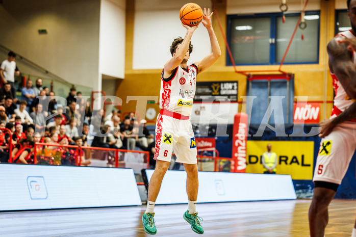 Basketball, win2day Basketball Superliga 2024/25, Grunddurchgang 3.Runde, Traiskirchen Lions, BC Vienna, 