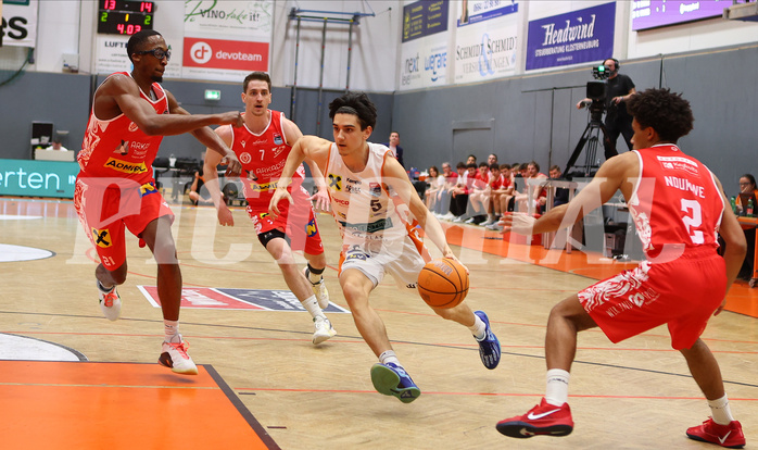 Basketball Superliga 2024/25, Playoffs, Viertelfinale Spiel 1 Klosterneuburg Dukes vs. Traiskirchen Lions


