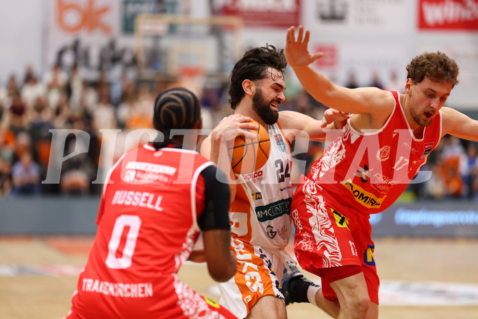 Basketball Superliga 2024/25, Playoffs, Viertelfinale Spiel 1 Klosterneuburg Dukes vs. Traiskirchen Lions


