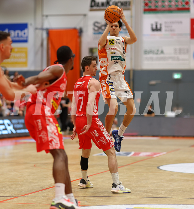 Basketball Superliga 2024/25, Playoffs, Viertelfinale Spiel 1 Klosterneuburg Dukes vs. Traiskirchen Lions


