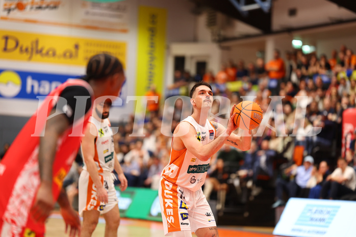 Basketball Superliga 2024/25, Playoffs, Viertelfinale Spiel 1 Klosterneuburg Dukes vs. Traiskirchen Lions


