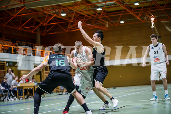 Basketball, Basketball Zweite Liga, Grunddurchgang 20.Runde, BBC Nord Dragonz, Deutsch Wagram Alligators, Filip Mileta (6)