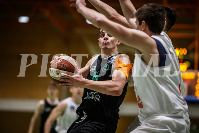 Basketball, Basketball Zweite Liga, Grunddurchgang 20.Runde, BBC Nord Dragonz, Deutsch Wagram Aligators, Elias Wlasak (16)