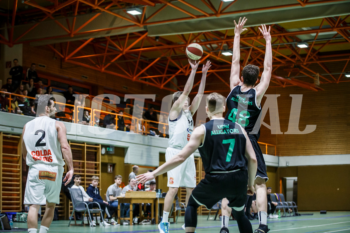 Basketball, Basketball Zweite Liga, Grunddurchgang 20.Runde, BBC Nord Dragonz, Deutsch Wagram Alligators, Lukas Knor (21)