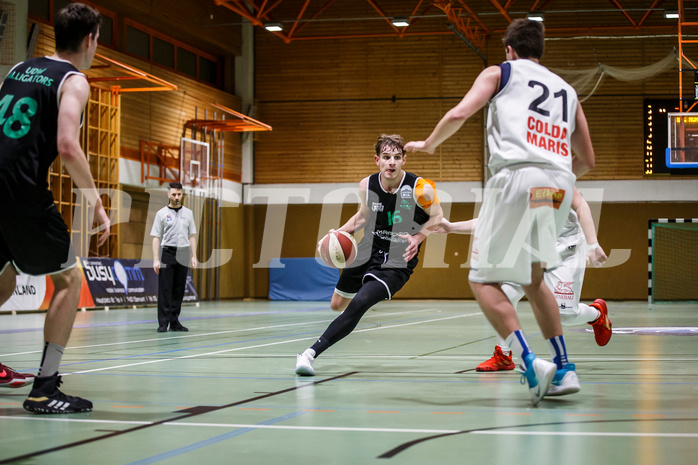 Basketball, Basketball Zweite Liga, Grunddurchgang 20.Runde, BBC Nord Dragonz, Deutsch Wagram Alligators, Elias Wlasak (16)