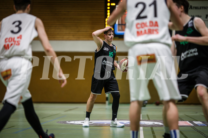 Basketball, Basketball Zweite Liga, Grunddurchgang 20.Runde, BBC Nord Dragonz, Deutsch Wagram Aligators, Elias Wlasak (16)