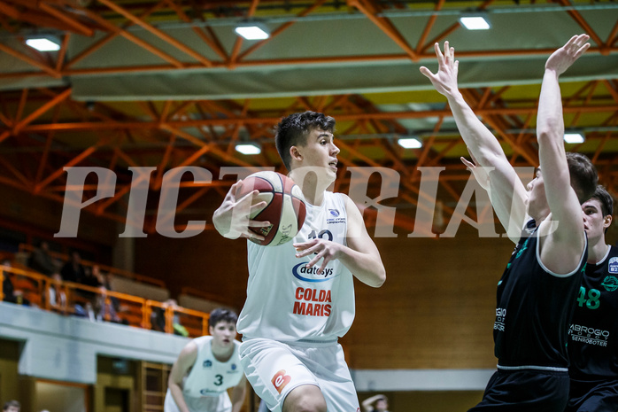 Basketball, Basketball Zweite Liga, Grunddurchgang 20.Runde, BBC Nord Dragonz, Deutsch Wagram Alligators, Philipp Kedl (13)