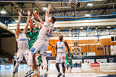 Basketball, bet-at-home Basketball Superliga 2020/21, Platzierungsrunde, 4. Runde, Oberwart Gunners, Kapfenberg Bulls, Alexander James Herrera (44)